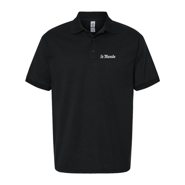 Men's Le Monde Logo Dry Blend Polo