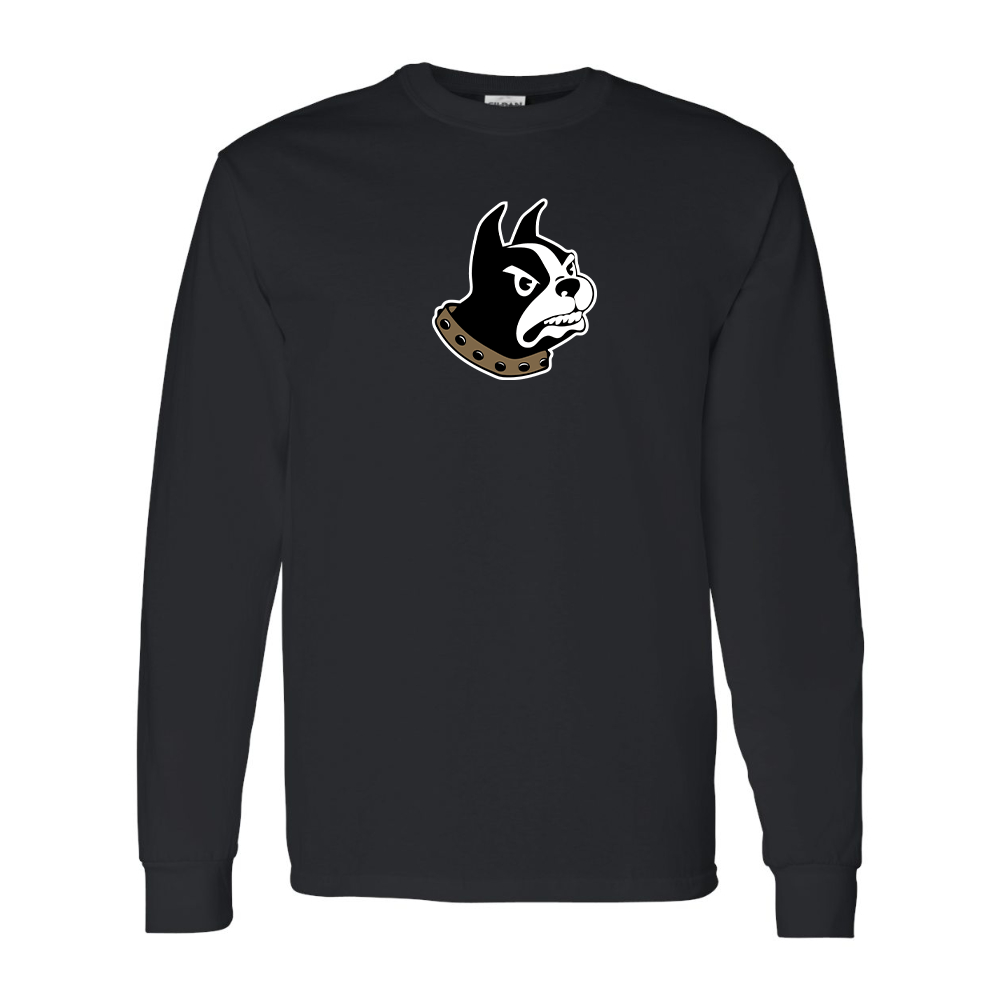 Men's  Wofford Terriers Gildan Heavy Cotton Long Sleeve T-Shirt