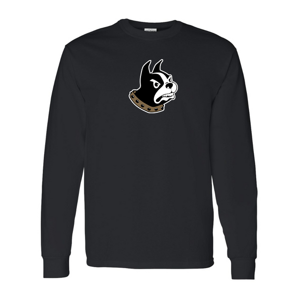 Men's  Wofford Terriers Gildan Heavy Cotton Long Sleeve T-Shirt