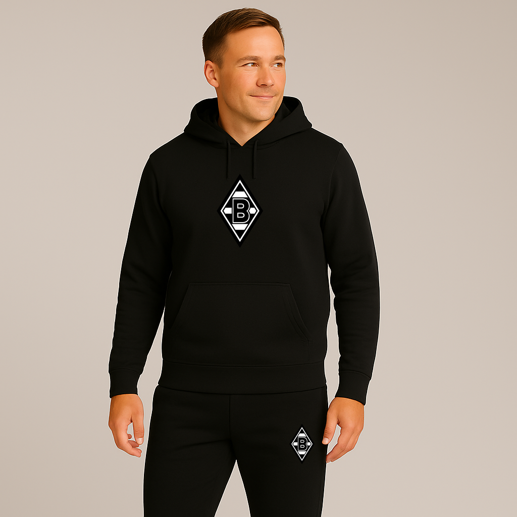 Men's Borussia Monchengladbach FC Hoodie Joggers Set