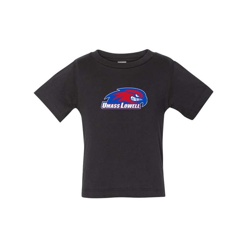 UMass Lowell River Hawks BELLA CANVAS Infant Jersey Tee