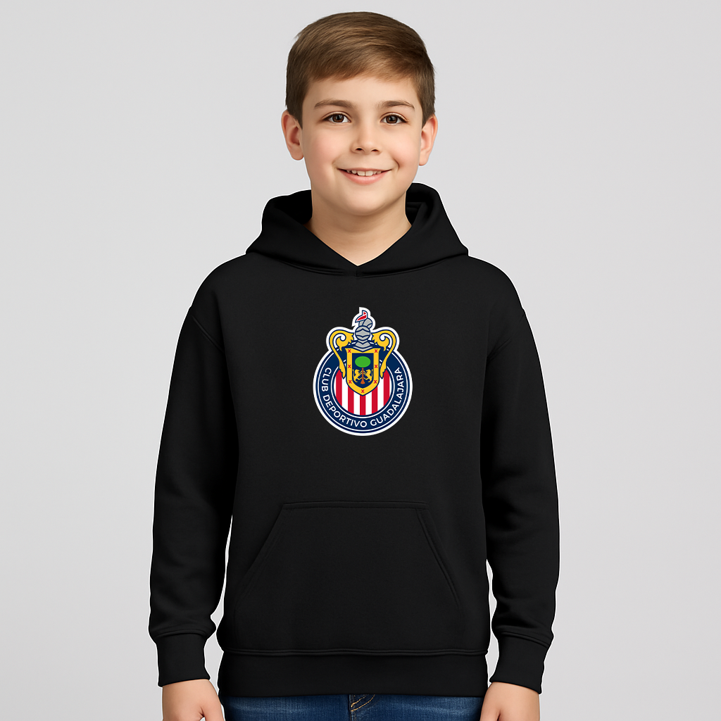Youth Kids  Chivas Football Club Pullover Hoodie