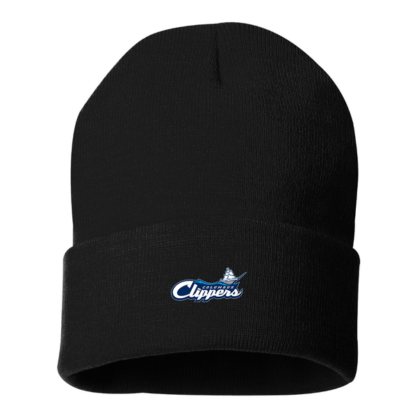 Columbus Clippers Logo Beanie Hat