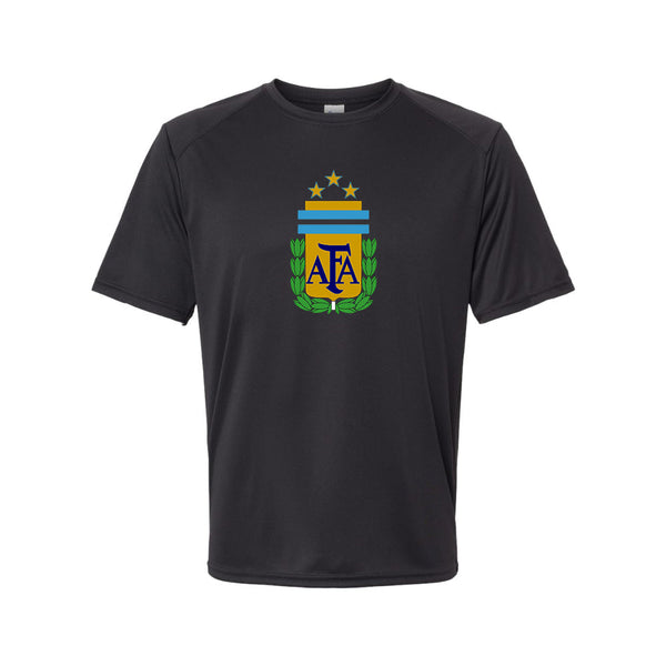 Youth Kids Argentina National Soccer Team Performance T-Shirt
