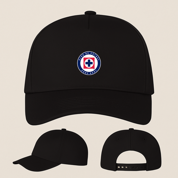 Cruz Azul Football Club Five Panel Twill Snapback Cap
