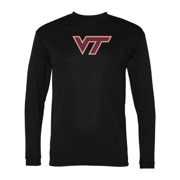 Men's Virginia Tech Hokies Performance Long Sleeve T-Shirt