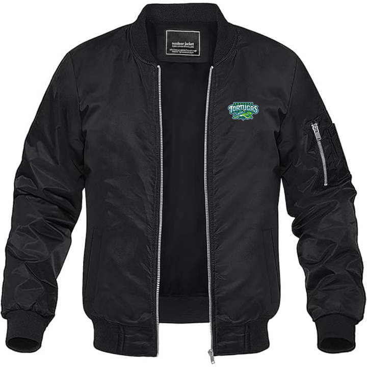 Men's Daytona Tortugas Logo Lightweight Bomber Jacket