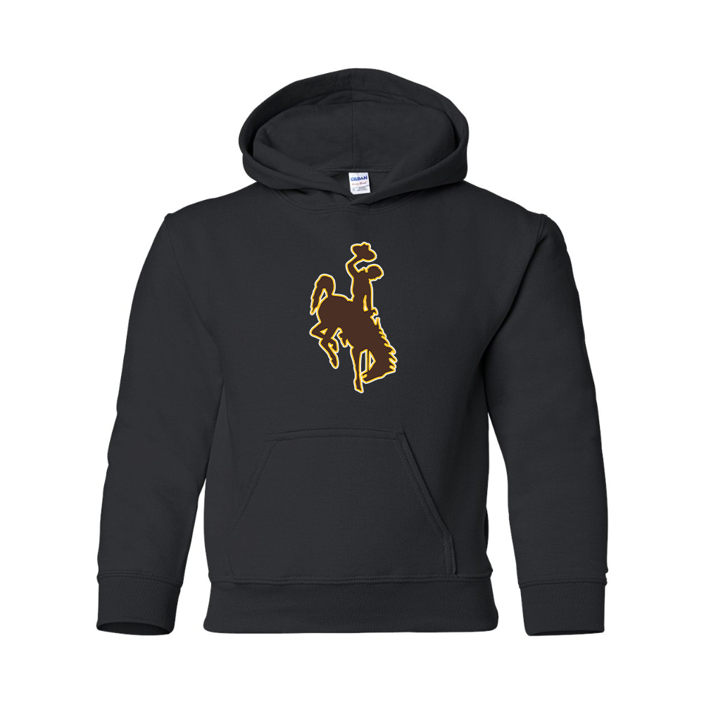 Youth   Wyoming Cowboys Pullover Hoodie