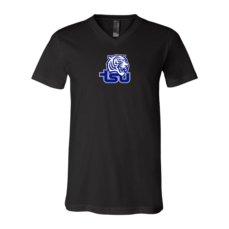 Tennessee State Tigers BELLA  CANVAS - Jersey V-Neck T-Shirt