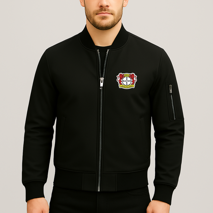 Men's Bayer Leverkusen FC Lightweight Bomber Jacket