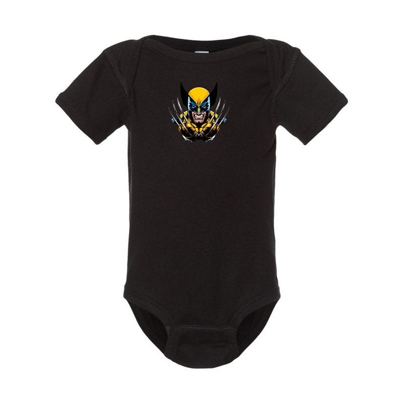 Wolverine 2025 Art   Rabbit Skins Infant Baby Rib Bodysuit