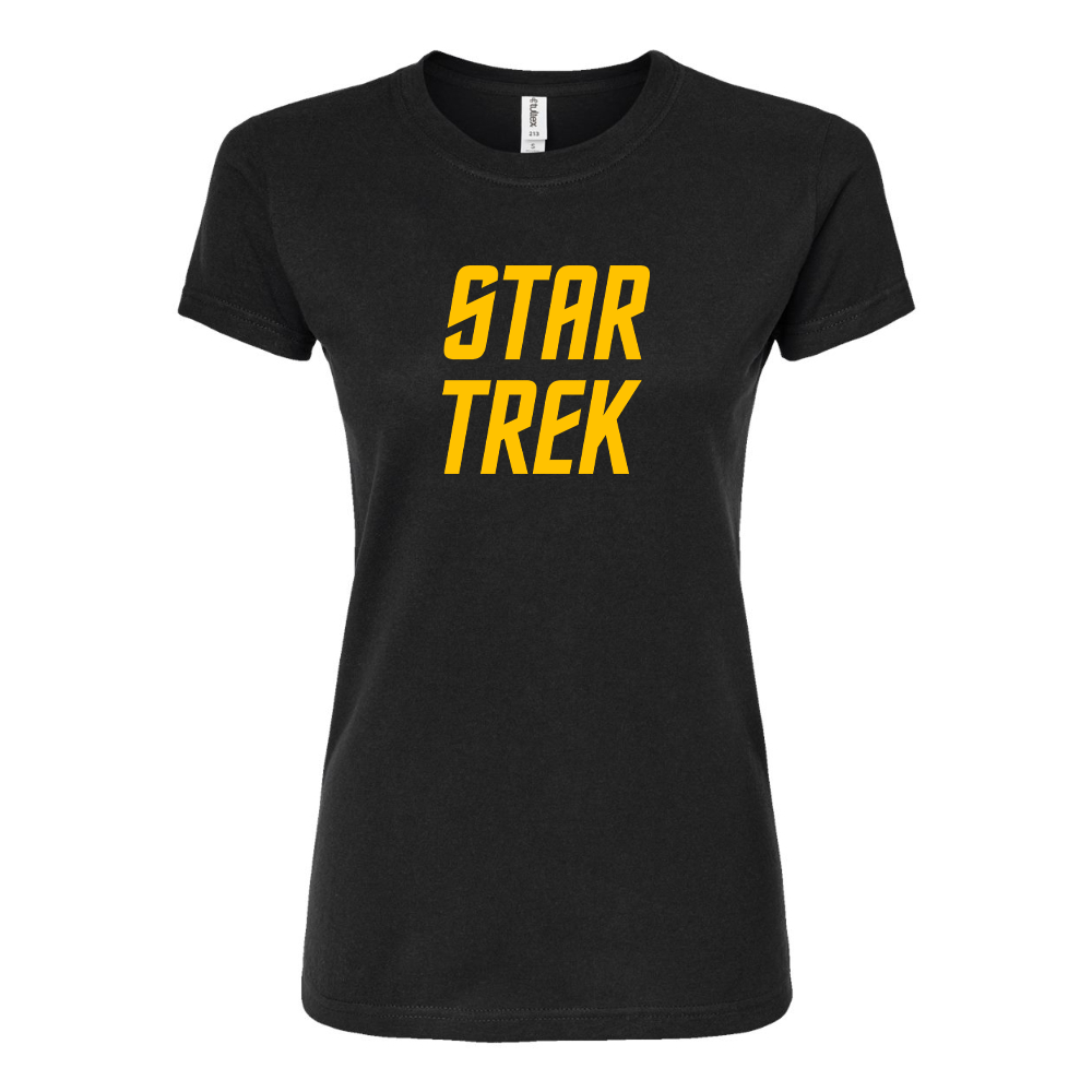 Women's Star Trek Movie Round Neck T-Shirt