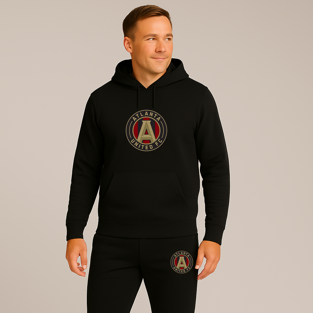 Men's Atlanta United FC Logo Hoodie Joggers Set