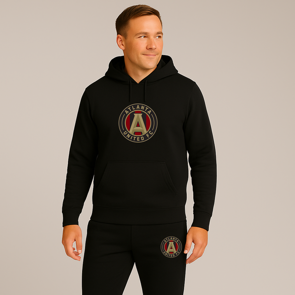 Men's Atlanta United FC Logo Hoodie Joggers Set