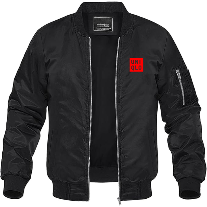 Men's Uniqlo Logo Lightweight Bomber Jacket