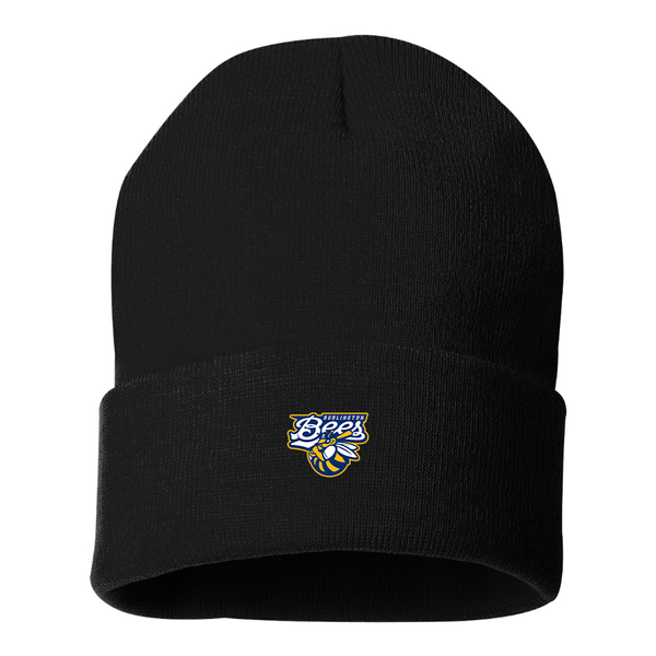 Burlington Bees  Logo Beanie Hat