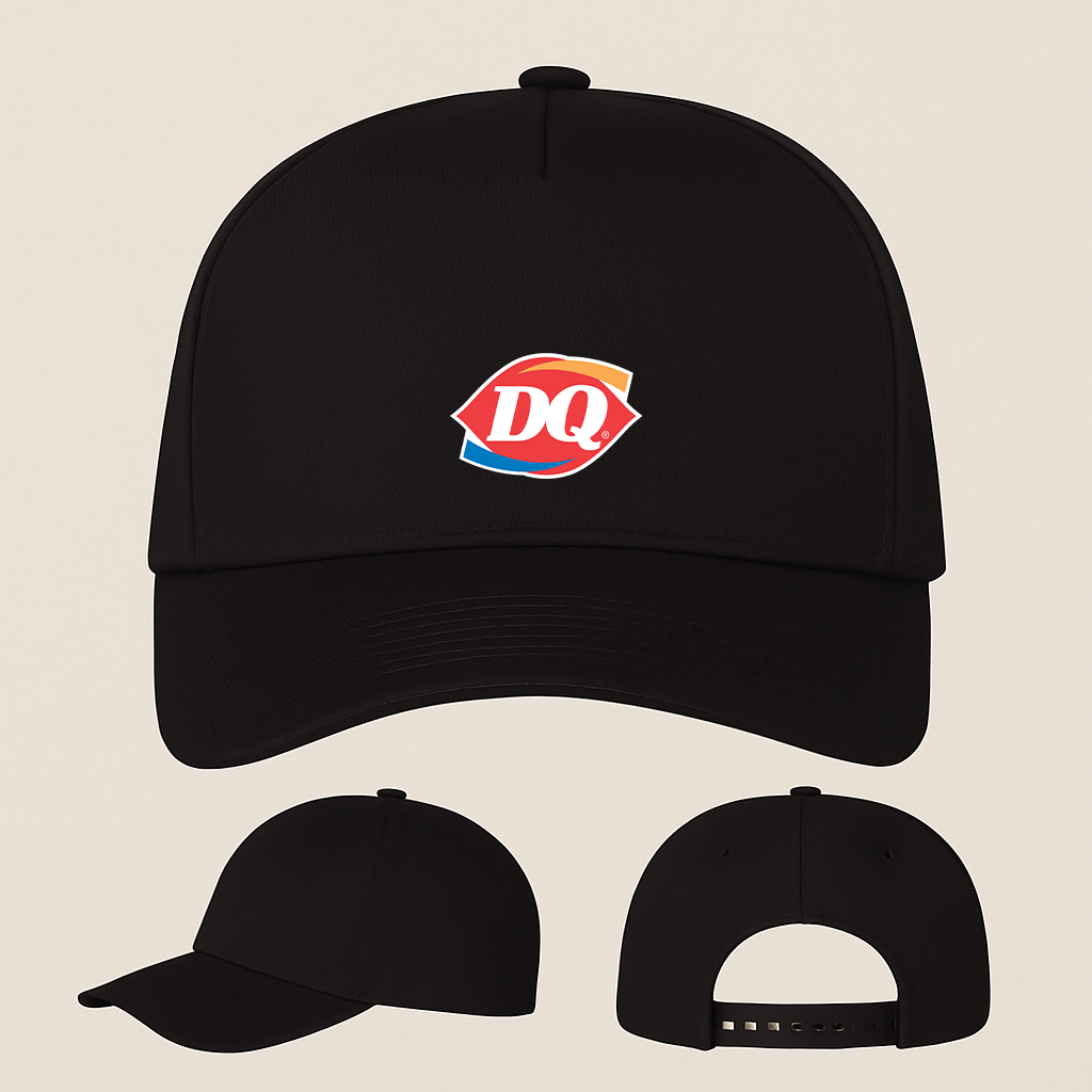 DQ Dairy Queen  Five Panel Twill Snapback Cap
