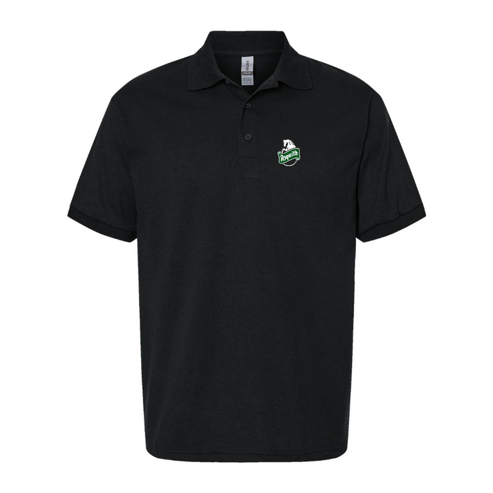 Men's Asquith Logo Dry Blend Polo - Black