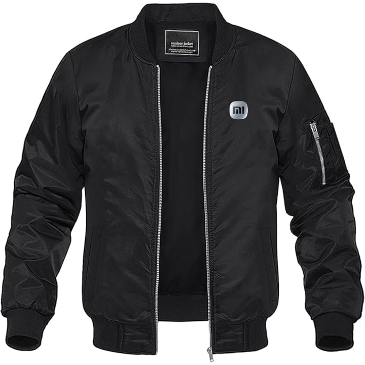 Men's Xiaomi SU7 Logo Lightweight Bomber Jacket