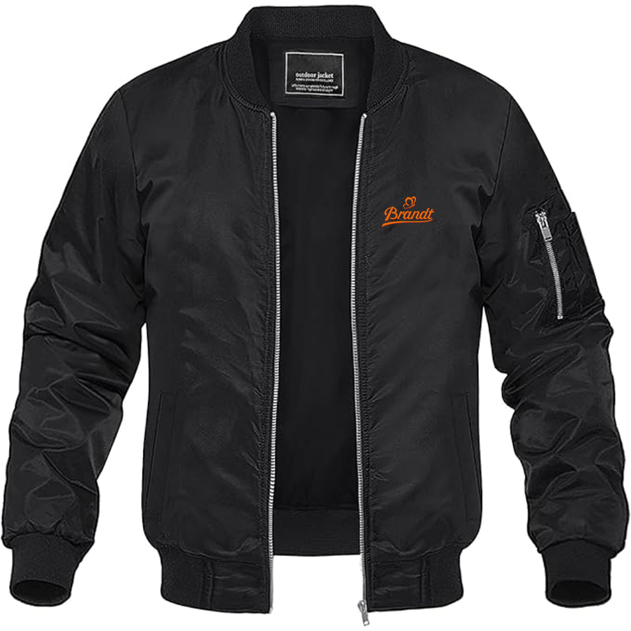 Men's Brandt Zwieback Logo Lightweight Bomber Jacket