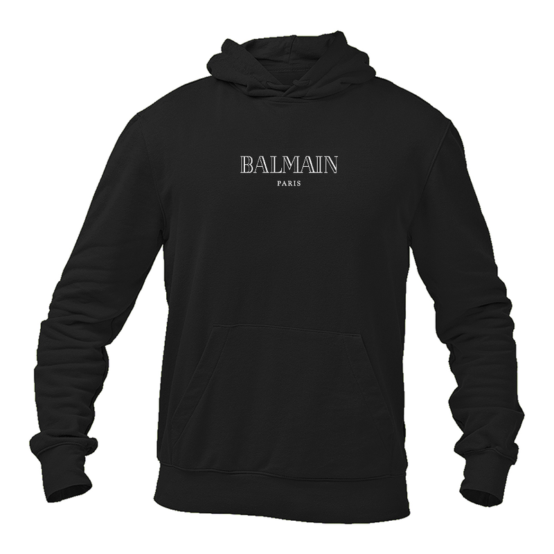 Men's Balmain Logo  Pullover Hoodie