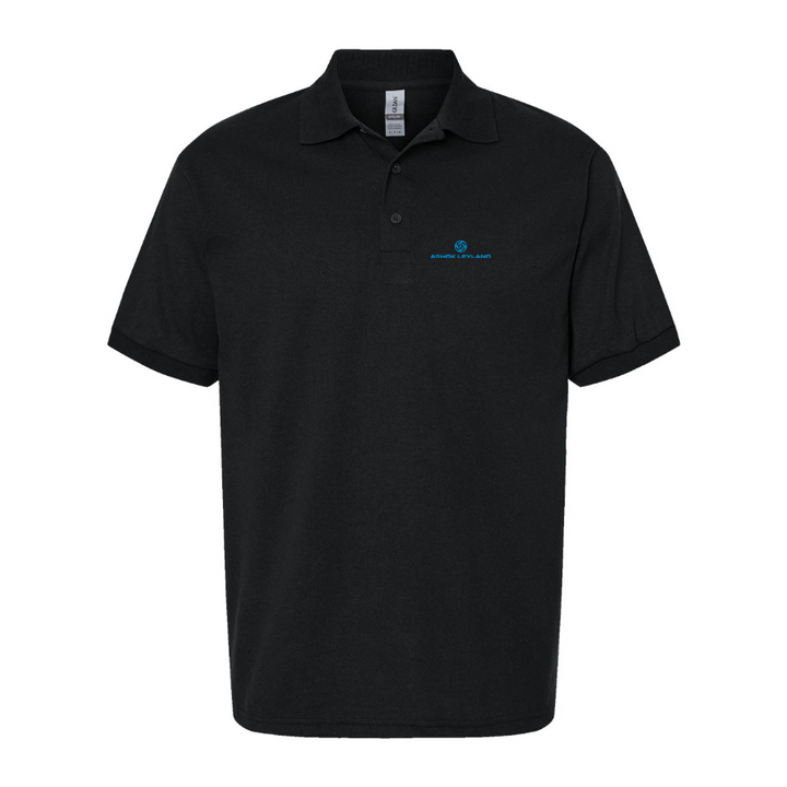Men's Ashok Leyland Logo Dry Blend Polo - Black