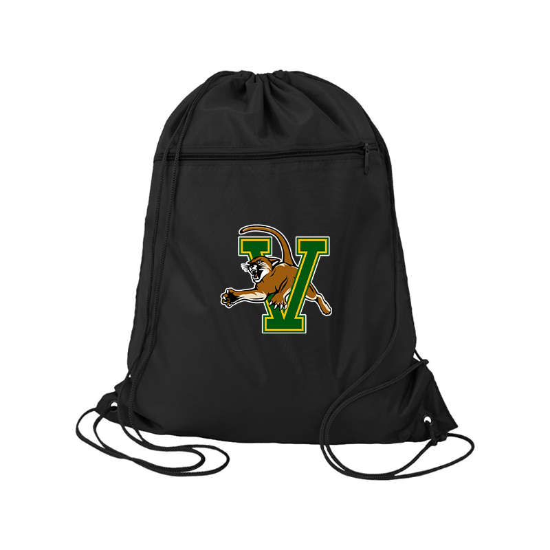 Vermont Catamounts Q-Tees - Polyester Cinchpack
