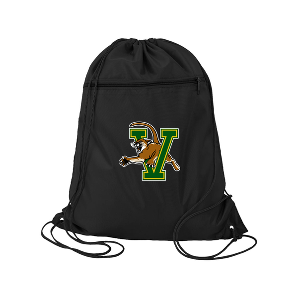 Vermont Catamounts Q-Tees - Polyester Cinchpack