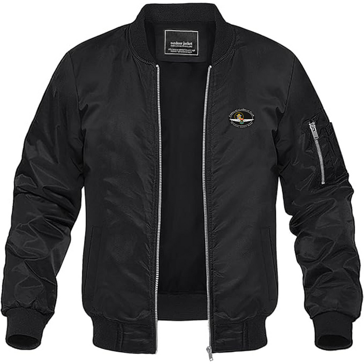 Men's Cadillac and Lasalle Club Logo Lightweight Bomber Jacket