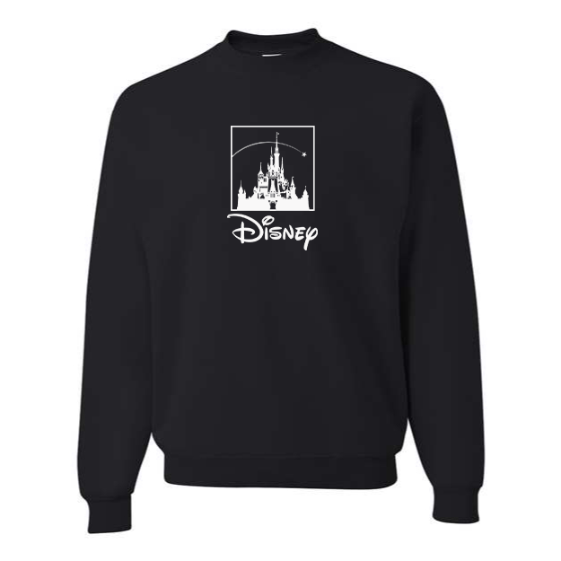 Men's Walt Disney Cartoon  Crewneck Sweatshirt