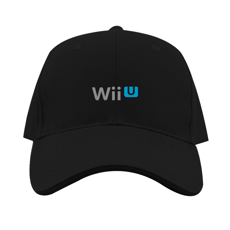 Wii-U Logo  Dad Baseball Cap Hat