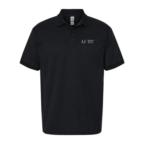 Men's Armani Jeans Logo Dry Blend Polo