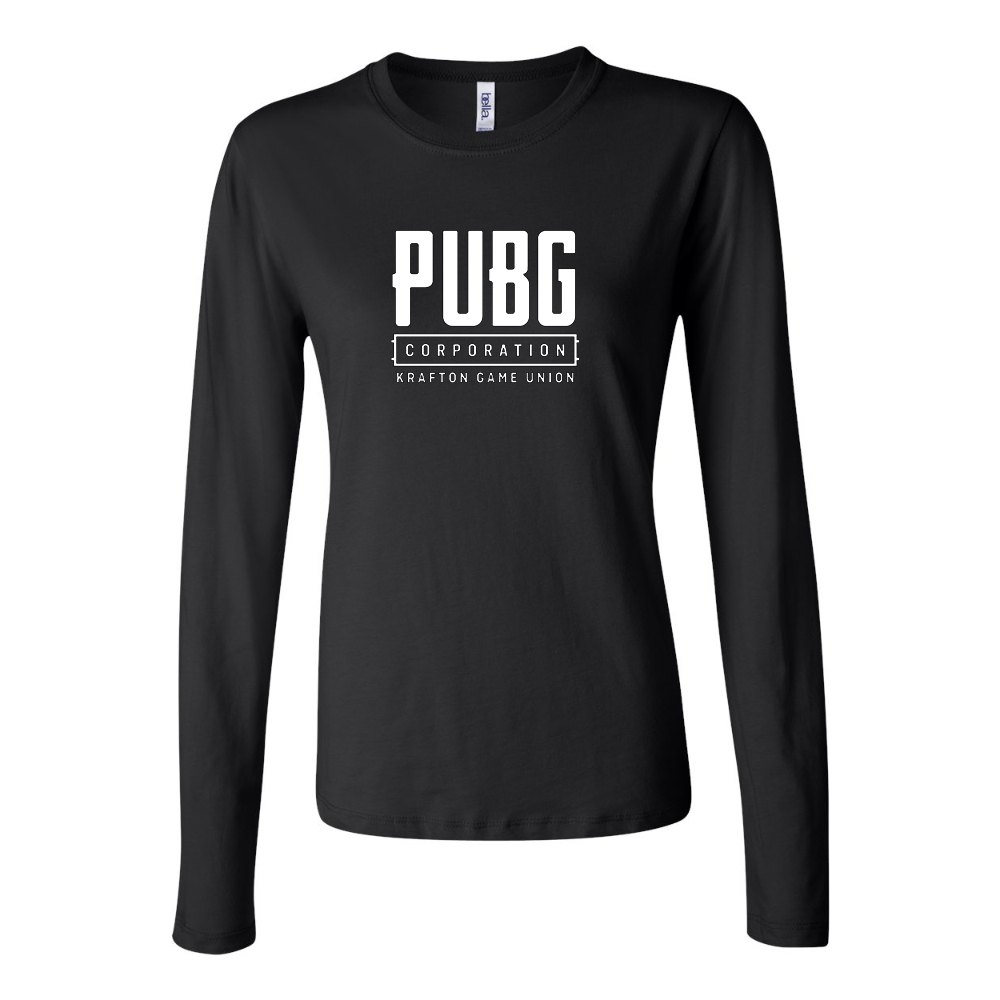 Women's PUBG Multiplayer Shooting Game Long Sleeve T-Shirt