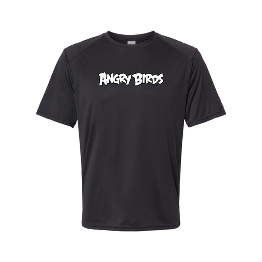 Youth Kids Angry Birds Game Performance T-Shirt