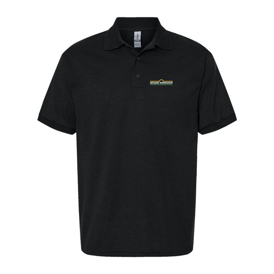 Men's Sesame Workshop Logo Dry Blend Polo