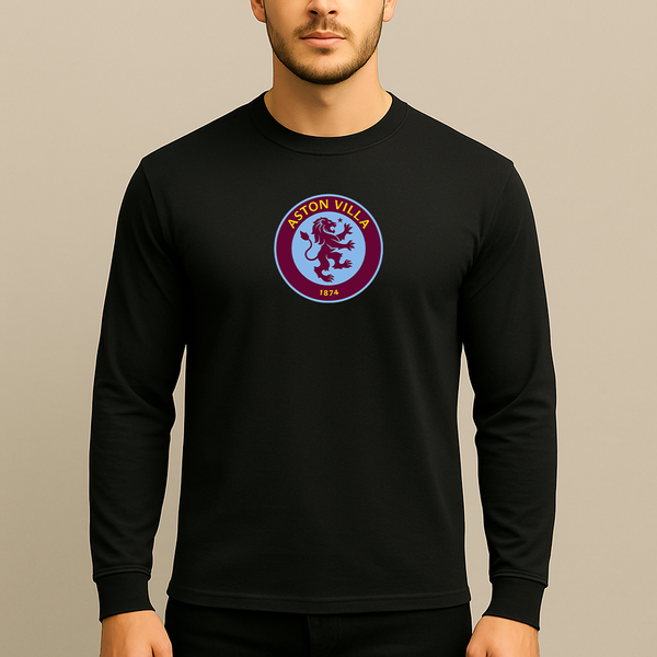 Men's Aston Villa FC Long Sleeve T-Shirt