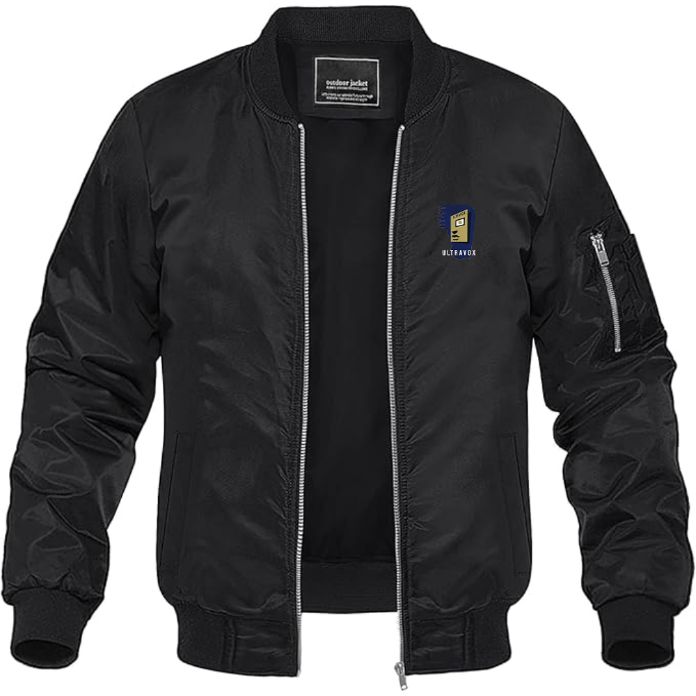 Men's Ultravox Logo Lightweight Bomber Jacket