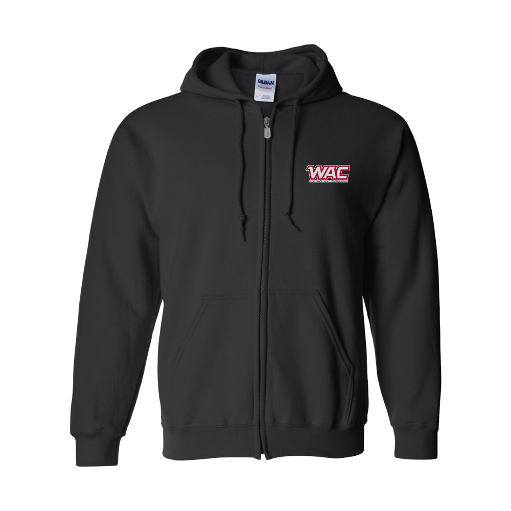 Men's  Western Athletic Conference JERZEES NuBlend Full-Zip Hooded Sweatshirt