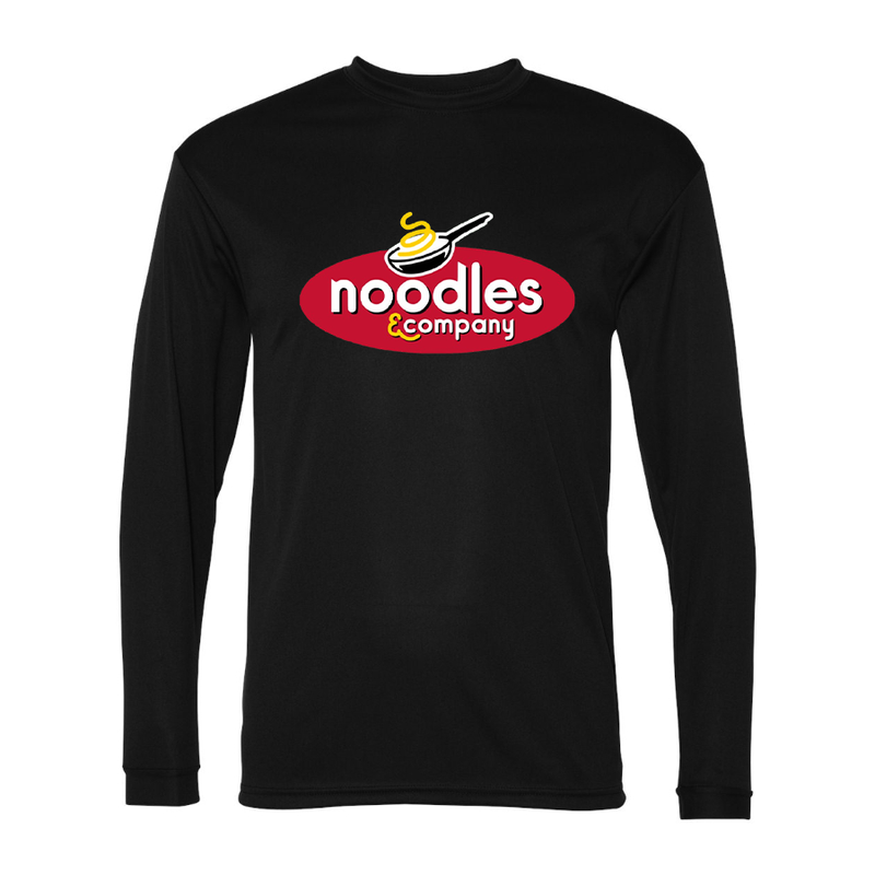 Men's Noodles & Company Polyester Long Sleeve T-Shirt