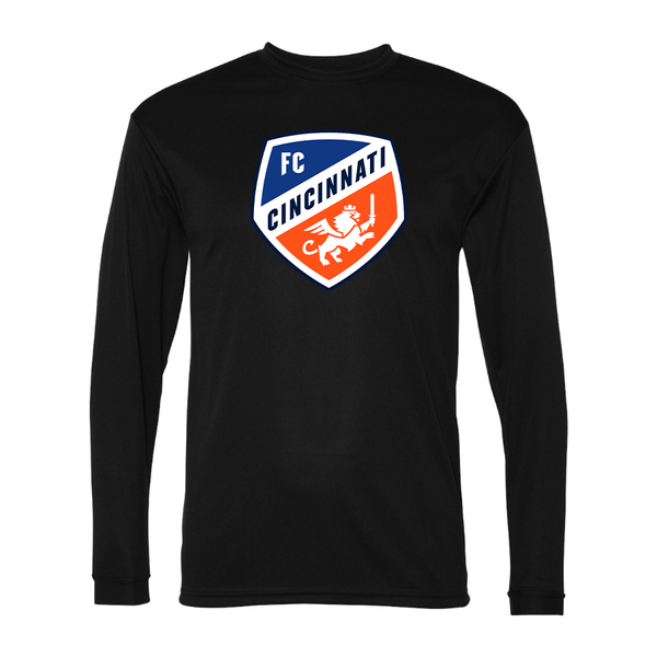 Men's  FC Cincinnati Polyester Long Sleeve T-Shirt