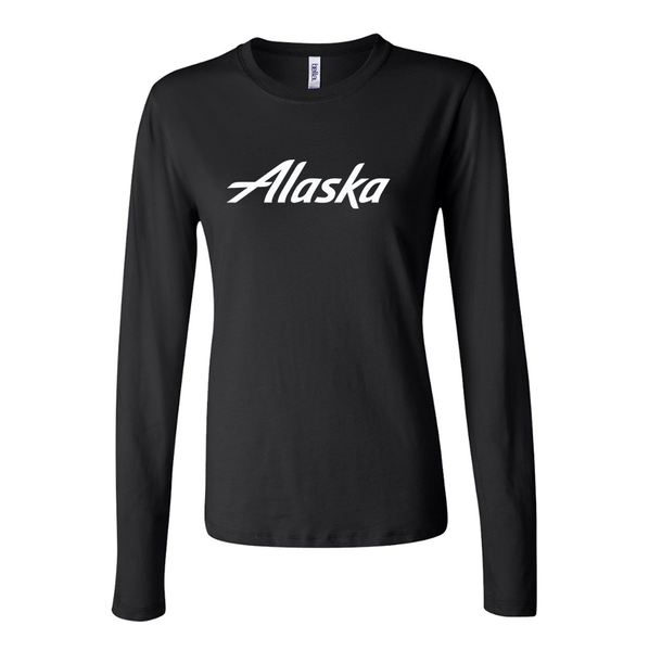Women's Alaska Airline Long Sleeve T-Shirt
