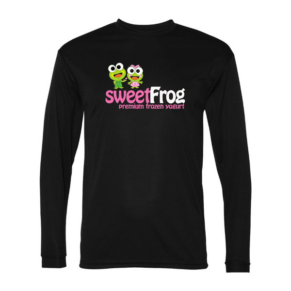 Men's SweetFrog Frozen Yogurt Polyester Long Sleeve T-Shirt