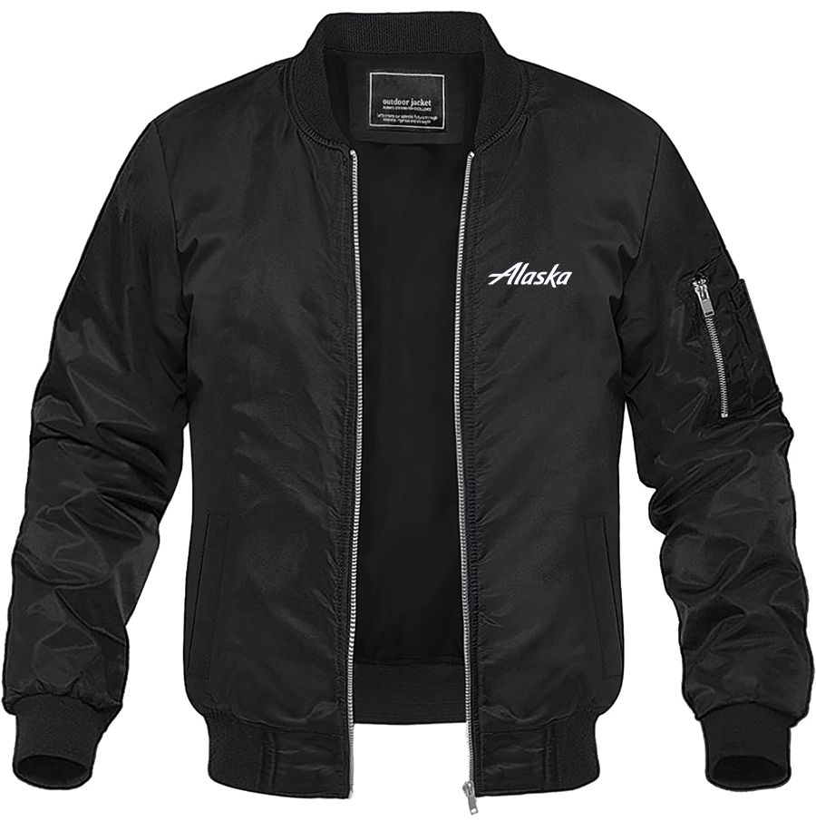 Men's Alaska Airline Lightweight Bomber Jacket