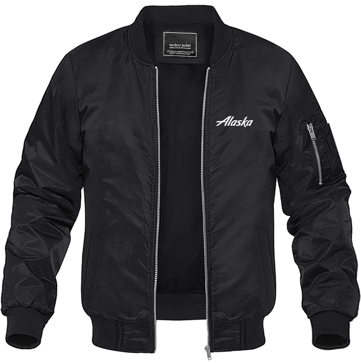 Men's Alaska Airline Lightweight Bomber Jacket