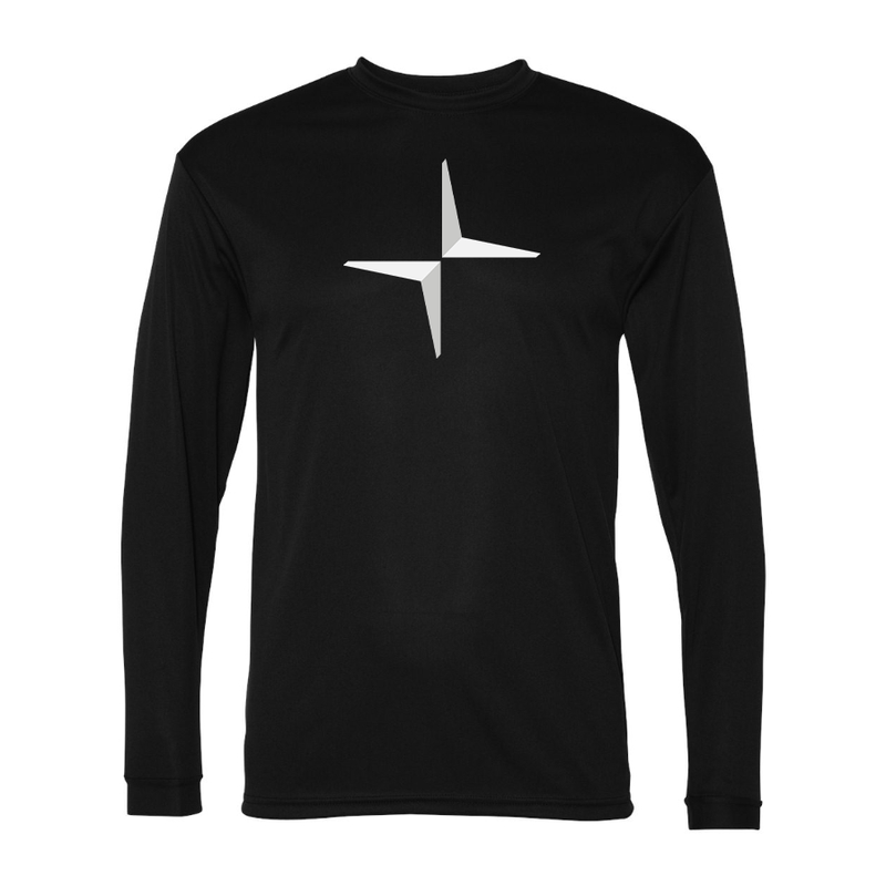 Men's Polestar Eletric Car Polyester Long Sleeve T-Shirt