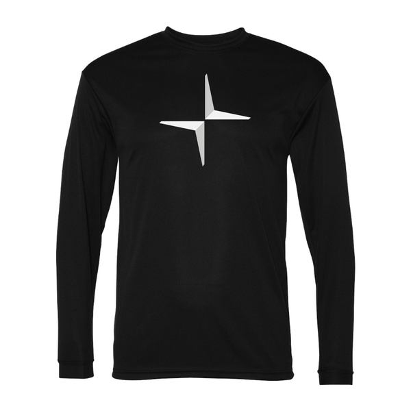 Men's Polestar Eletric Car Polyester Long Sleeve T-Shirt