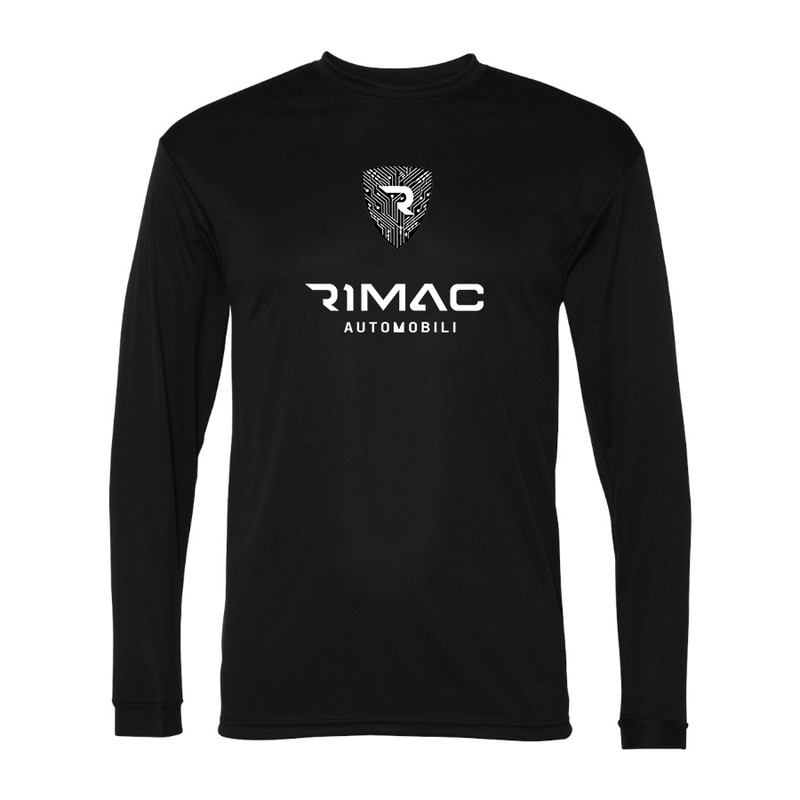 Men's Rimac Automobili Polyester Long Sleeve T-Shirt