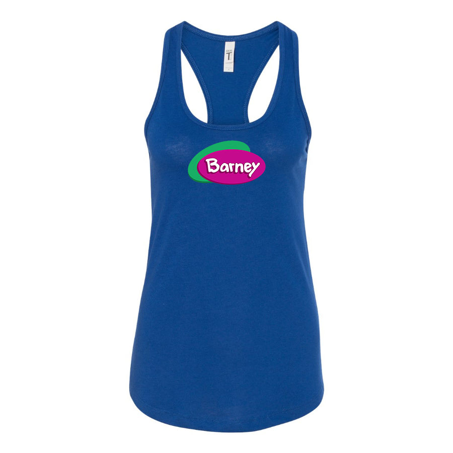 Women's Barney Show Racerback Tank Top