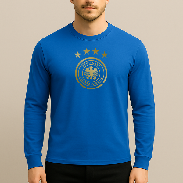 Men's Germany Soccer Long Sleeve T-Shirt