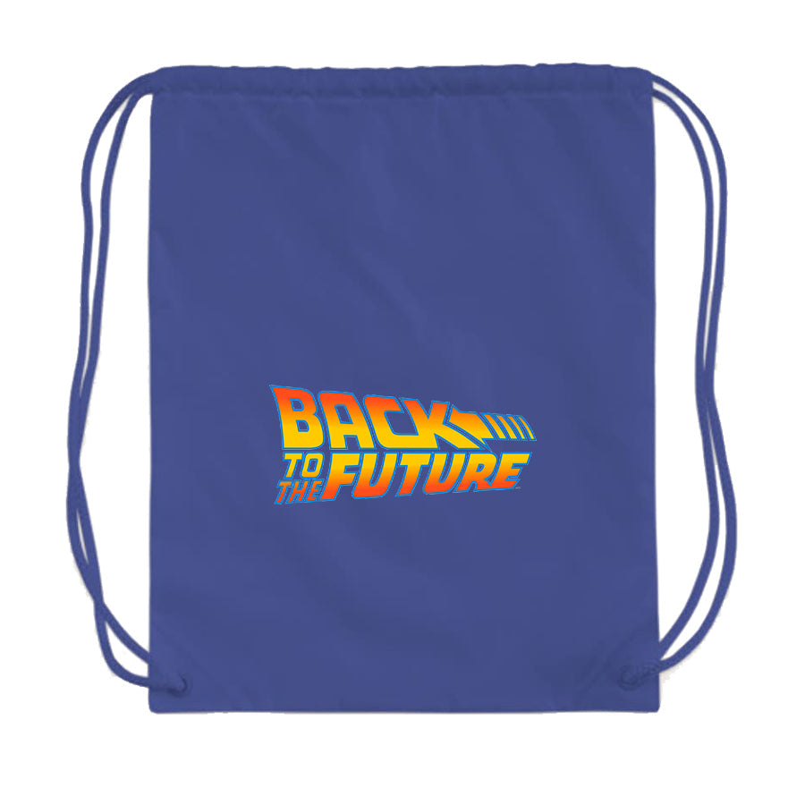 Back To The Future Movie Drawstring Bag